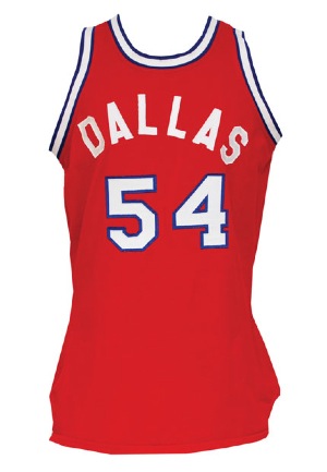 1972-73 Mike Maloy ABA Dallas Chaparrals Game-Used Road Jersey (BBHoF LOA)
