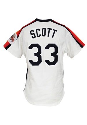 1986 Mike Scott Houston Astros Game-Used Home Jersey (Cy Young Season)