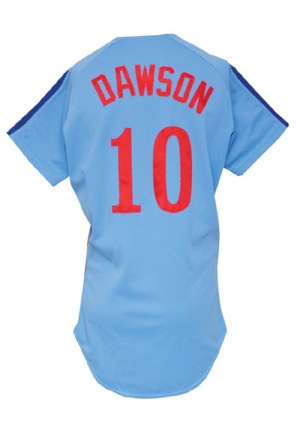 1983 Andre Dawson Montreal Expos Game-Used Road Jersey