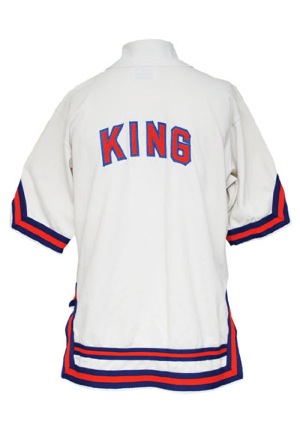 Mid 1980s Bernard King New York Knicks Warm-Up Jacket (Trainer LOA • Rare • BBHoF LOA)