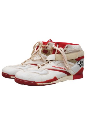Dennis Rodman Game-Used & Autographed Sneakers (NBA Executive LOA • JSA • BBHoF LOA)
