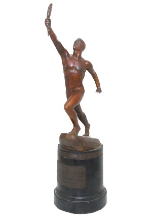 1950 Dick Schnittker Sport Magazine "Top Performer in College Basketball" Trophy (BBHoF LOA)