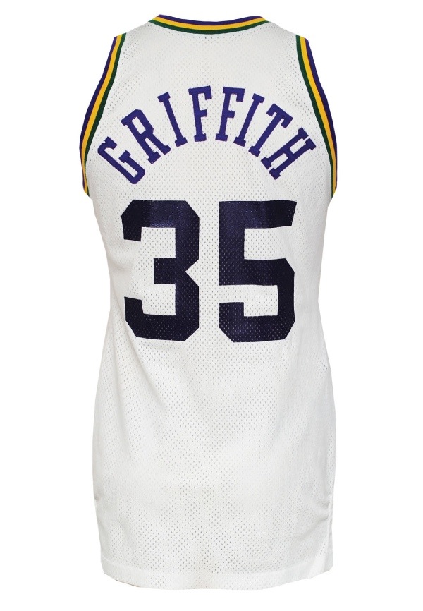 Lot Detail - Mid 1980s Darrell Griffith Utah Jazz Game-Used Jersey