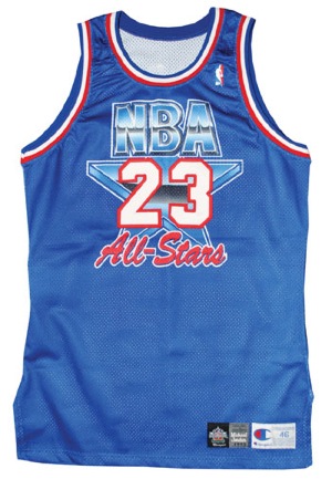 1993 Michael Jordan NBA All-Star Pro-Cut Jersey (BBHoF LOA)