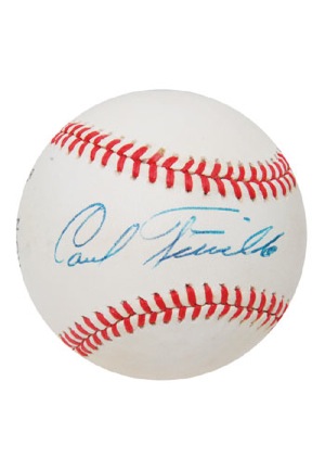 Carl Furillo & Homer Dixie Howell Brooklyn Dodgers Single Signed Baseballs (2)(JSA)