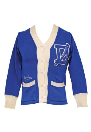 1950s Brooklyn Dodgers "Dodgerettes" Fan Club Sweater (Rare)