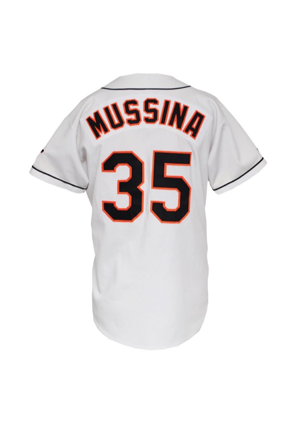Lot Detail - 1995 Mike Mussina Baltimore Orioles Game-Used Home Jersey