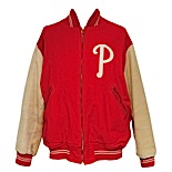 1950s Philadelphia Phillies Team Jacket Attributed to Mel Clark