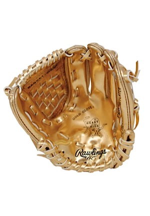 Derek Jeter Autographed Miniature Rawlings Gold Glove (JSA • Steiner/MLB Holograms)