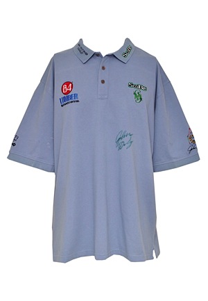 John Daly Worn and Autographed Polo Shirt (JSA • PGA Tour LOA)