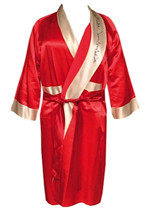 James "Bonecrusher" Smith Fight-Worn and Autographed Robe (JSA)
