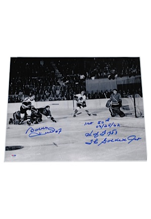 Hockey Signed Photos (4)(JSA)