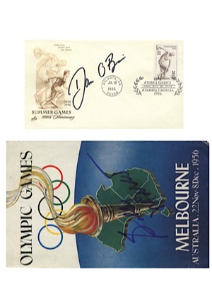 Large Lot Of Autographed Olympians (JSA)