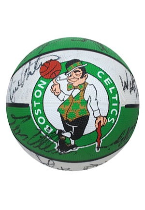 1997-98 Boston Celtics Team-Signed Basketball (JSA)