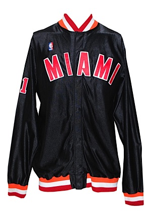 1989-90 Sherman Douglas Rookie Miami Heat Warm Up Suit (2)