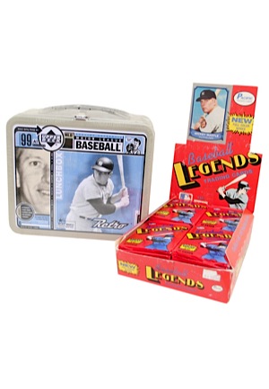 Grouping Of Various Unopened Sports Cards Featuring Mantles Likeness (10)