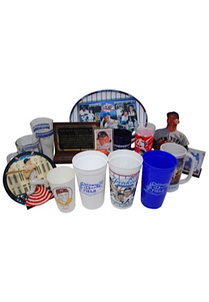 Mickey Mantle Plates, Mugs, Cups, Etc. (45)