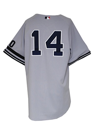 2007 Wilson Betemit New York Yankees Game-Used Road Jersey (Phil Rizzuto Armband & Number 10 • Yankees-Steiner LOA • MLB Hologram)