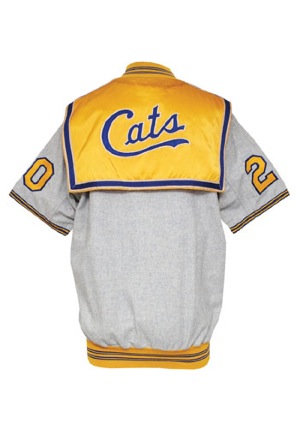 Circa 1960 Chuck Wolfe NIBL Peoria Cats Worn Warm-Up Suit (2)(Wolfe LOA • BBHoF LOA)
