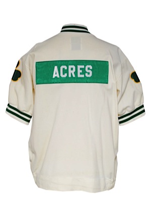 Circa 1988 Mark Acres Boston Celtics Worn Warm-Up Jacket & 1989-90 Michael Smith Boston Celtics Worn Warm-Up Jacket (2)