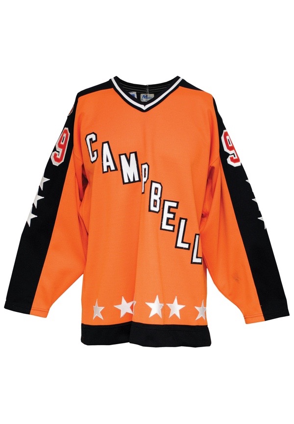 Lot Detail - 1983 Wayne Gretzky Campbell Conference NHL All-Star Game  Jersey (Sourced From the HHoF)