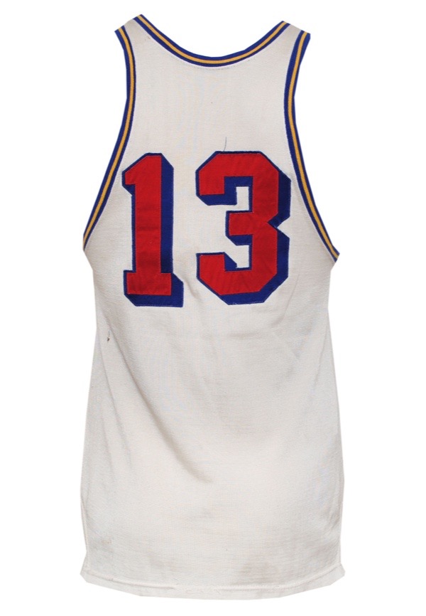 Wilt Chamberlain's 1972 game-worn NBA Finals relic jersey expected