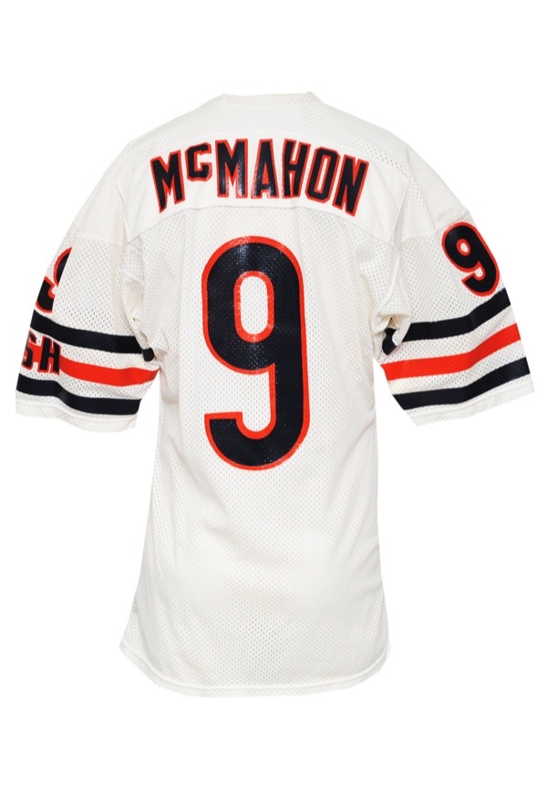 Lot Detail - Late 1980s Jim McMahon Chicago Bears Game-Used Road Jersey