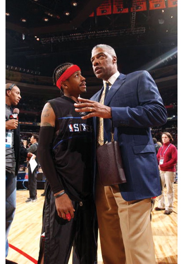 Slice&Dice Basketball Portal - FUN FACTS: Did you know that Allen Iverson  wore #6 during the 2002 All Star Game in Philly to honor Dr. J Julius  Erving.. 🅱🐍Golden Defense🅱🐍