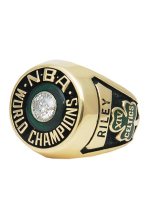 1981 Stephen Rileys Boston Celtics NBA Championship Ring (Riley LOA)