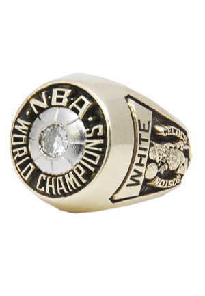 1974 Jo Jo White Boston Celtics NBA Championship Ring (Salesmans Sample)