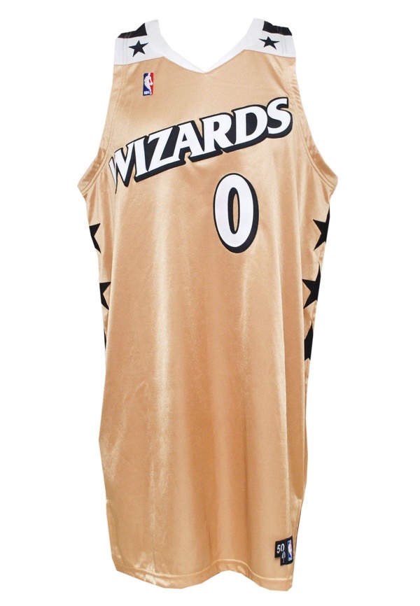 arenas gold jersey