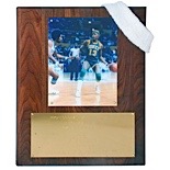 1975-76 Donald "Slick" Watts Seattle SuperSonics NBA Assists Leader Award Plaque with Game-Used Headband (2)(Watts LOA)