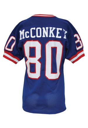 Circa 1985 Phil McConkey New York Giants Rookie Era Game-Used Home Jersey