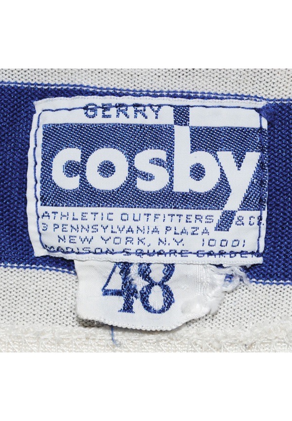 1977-1978 New York Rangers Road Jersey Gerry Cosby Durene