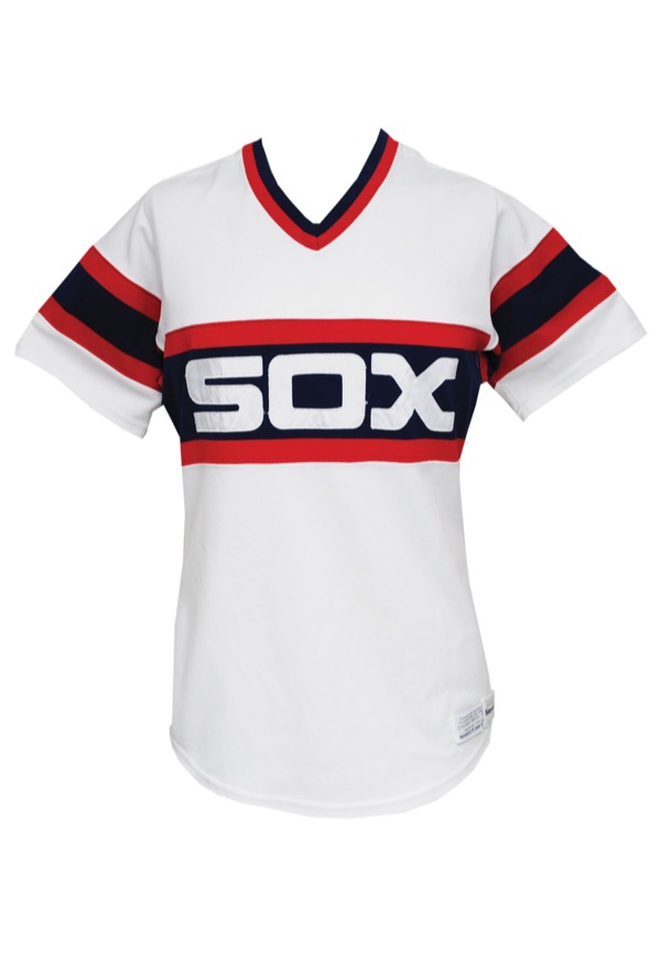 Lot Detail - 1985 Juan Agosto Chicago White Sox Game-Used Home Jersey