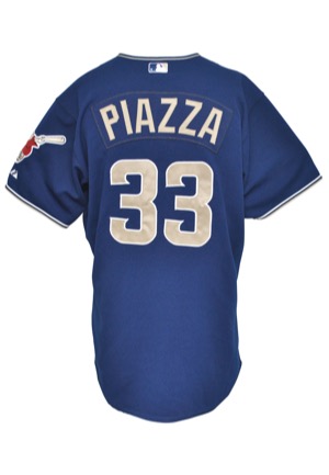 2006 Mike Piazza San Diego Padres Game-Used Alternate Jersey