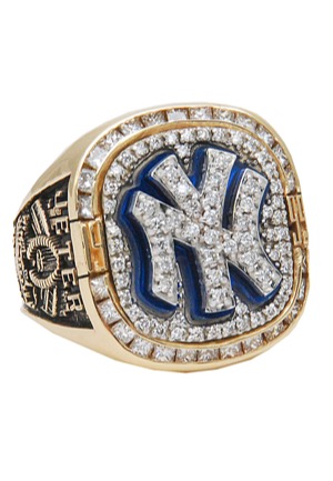 1999 Derek Jeter New York Yankees World Championship Ring with Presentation Box (Replica)