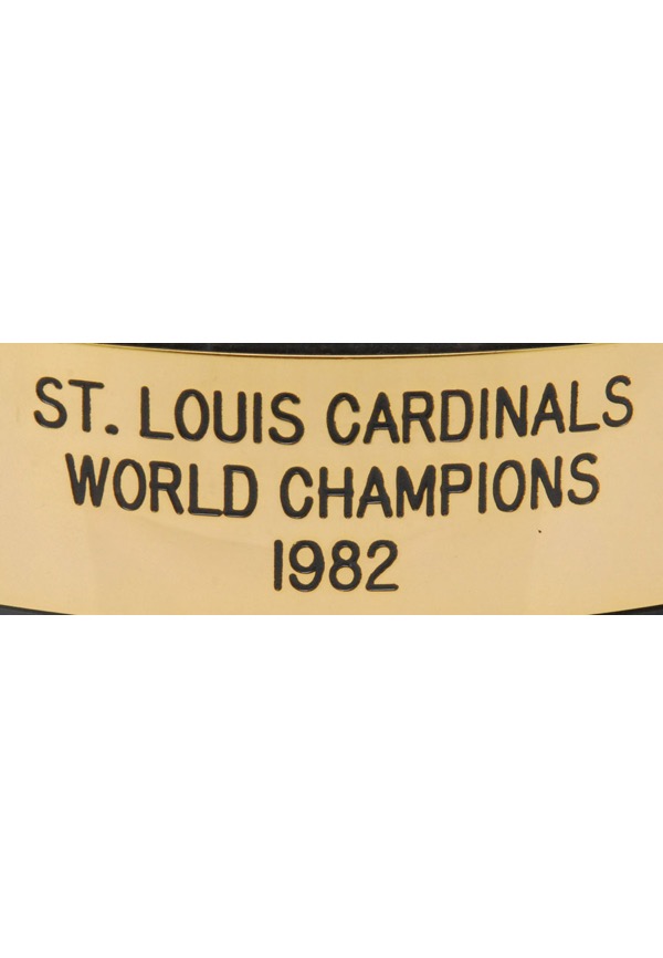 Lot Detail - 1982 St. Louis Cardinals World Series Trophy
