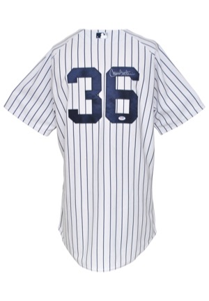 4/16/2014 Carlos Beltran New York Yankees Game-Used & Autographed Home Jersey (JSA • Steiner LOA • MLB Hologram • PSA/DNA)