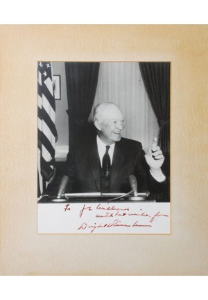 President Dwight D. Eisenhower Autographed Photo (JSA)