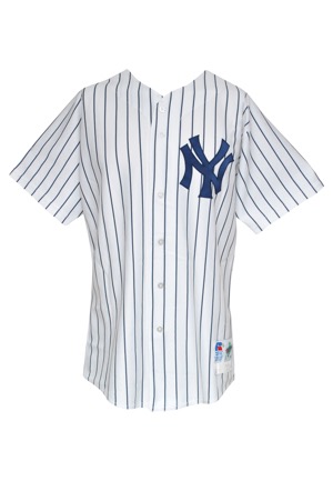 1997 Kenny Rogers New York Yankees Game-Used Home Jersey (Yankees-Steiner LOA)