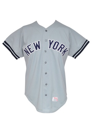 1976 Ron Guidry Rookie New York Yankees Game-Used Road Jersey