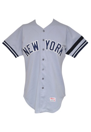 1980 Graig Nettles New York Yankees Game-Used Road Jersey (Thurman Munson Memorial Armband)