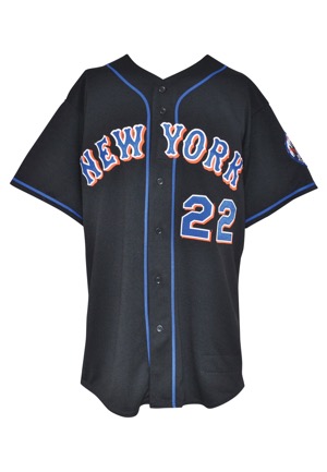 2003 Al Leiter New York Mets Game-Used Alternate Jersey