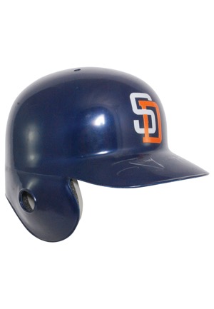 Tony Gwynn San Diego Padres Game-Used & Autographed Batting Helmet (JSA)