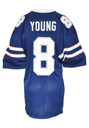 1984 Steve Young Rookie USFL Los Angeles Express Game-Used Home Jersey