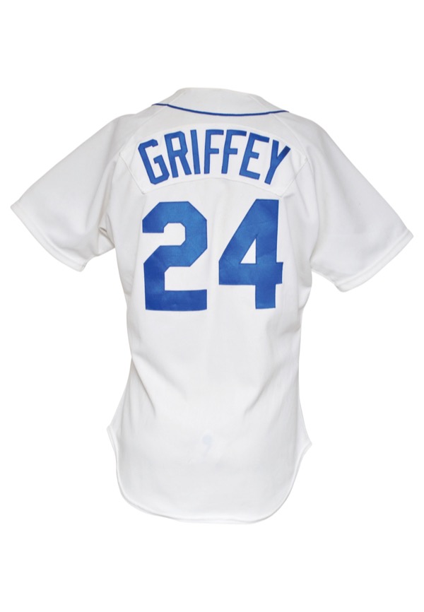 Ken Griffey Jr. Signed 1989 Seattle Mariners Rookie Game Model Jersey —  Showpieces Sports