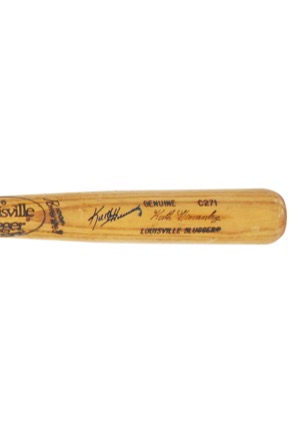 1986 Keith Hernandez New York Mets Game-Used & Autographed Bat (JSA • PSA/DNA GU8.5 • Championship Season)
