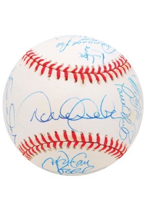 1998 New York Yankees Team-Signed Baseball (JSA • Championship Season)