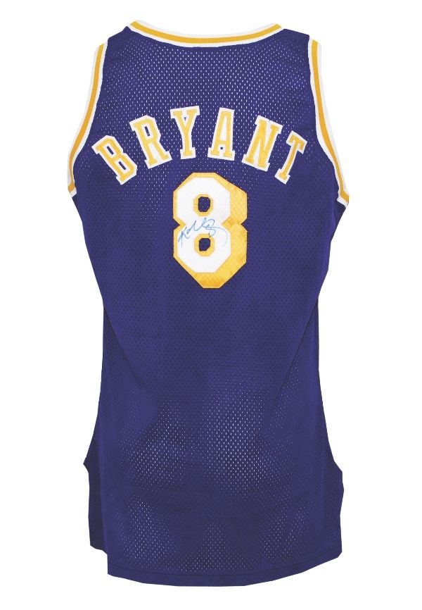 Lot Detail - Kobe Bryant 96-97 Rookie Season Game Used